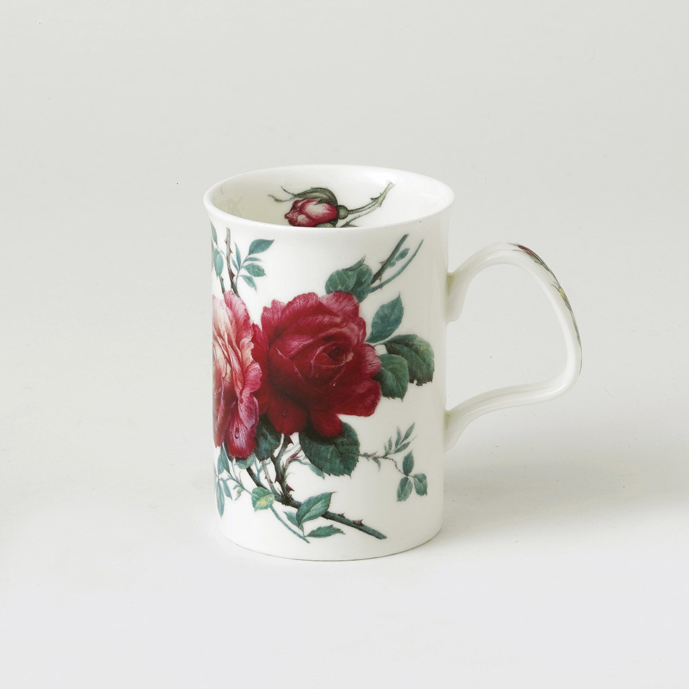 Roy Kirkham English Meadow Rose Coquelicots Bone China Mug Traditionnel Verre 