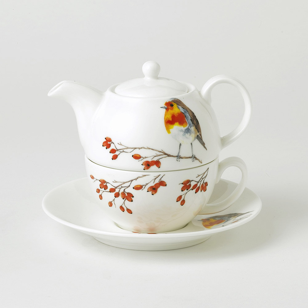 Bone china tea for one sale