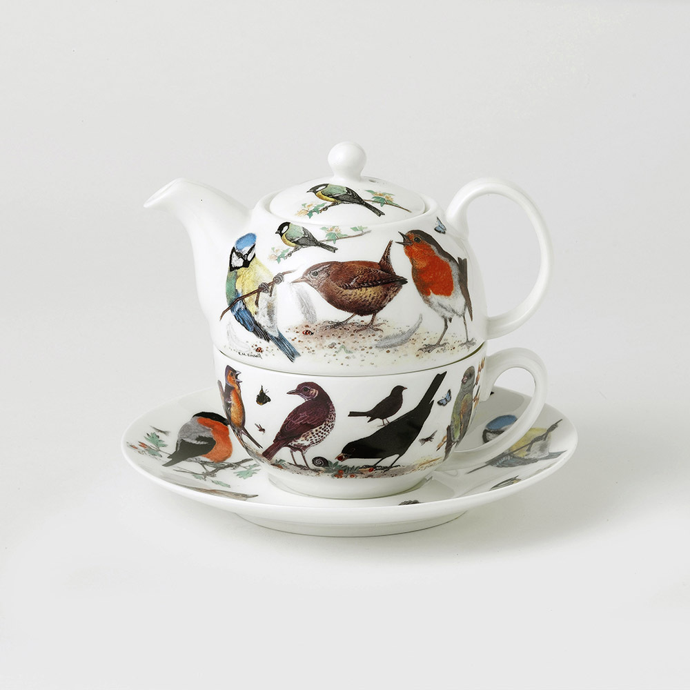 Garden Birds Fine Bone China Tea For One Roy Kirkham Online Store